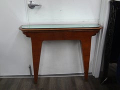 Pair Of Italian Modern Console Tables After Gio Ponti