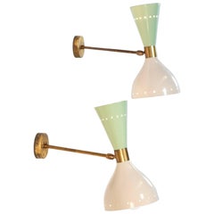 Modern Diabolo Sconce Stilnovo Style, Wall Light