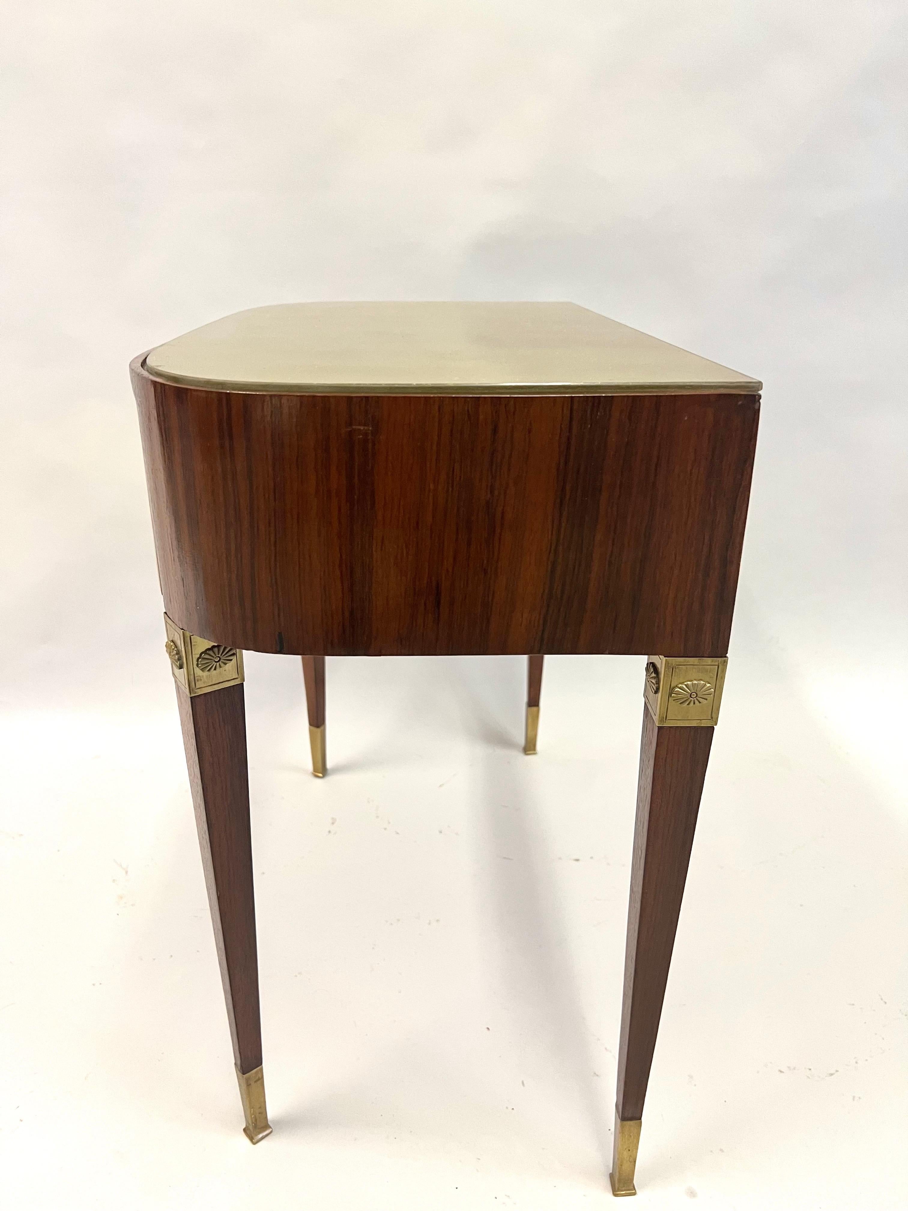 Pair of Italian Modern Neoclassical End or Side Tables / Nightstands, Gio Ponti For Sale 8