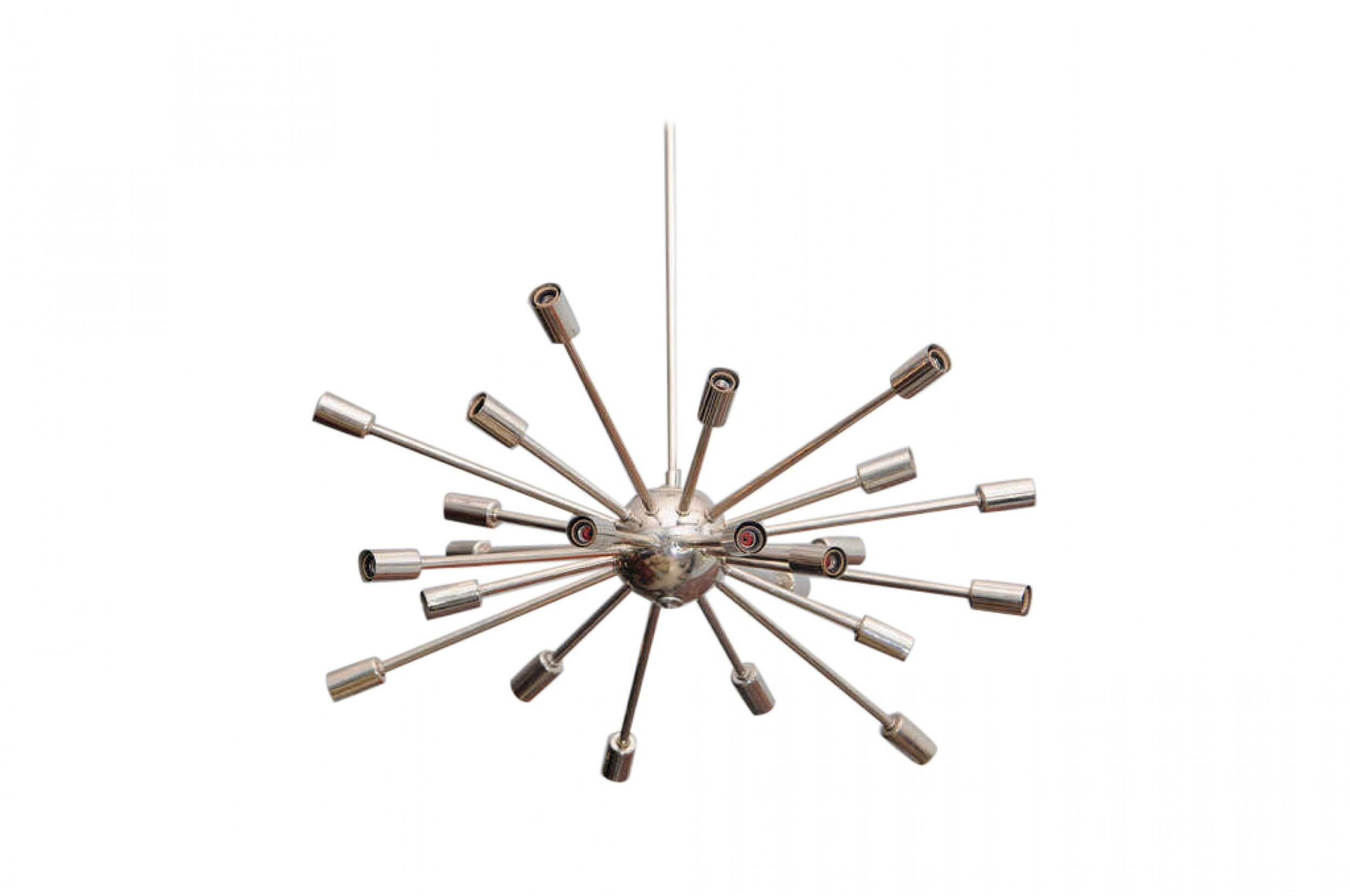 XX secolo Coppia di lampadari moderni italiani 