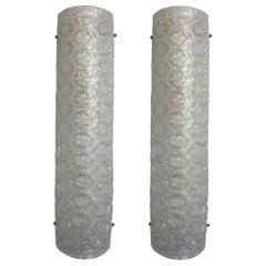 Pair of Italian Modern Sconces by Venini