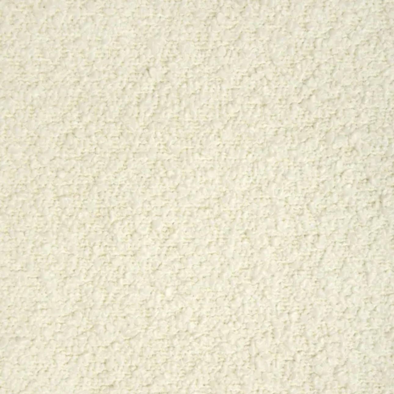 Coppia di poltrone alte Wingback moderne in Bouclé e noce in vendita 14