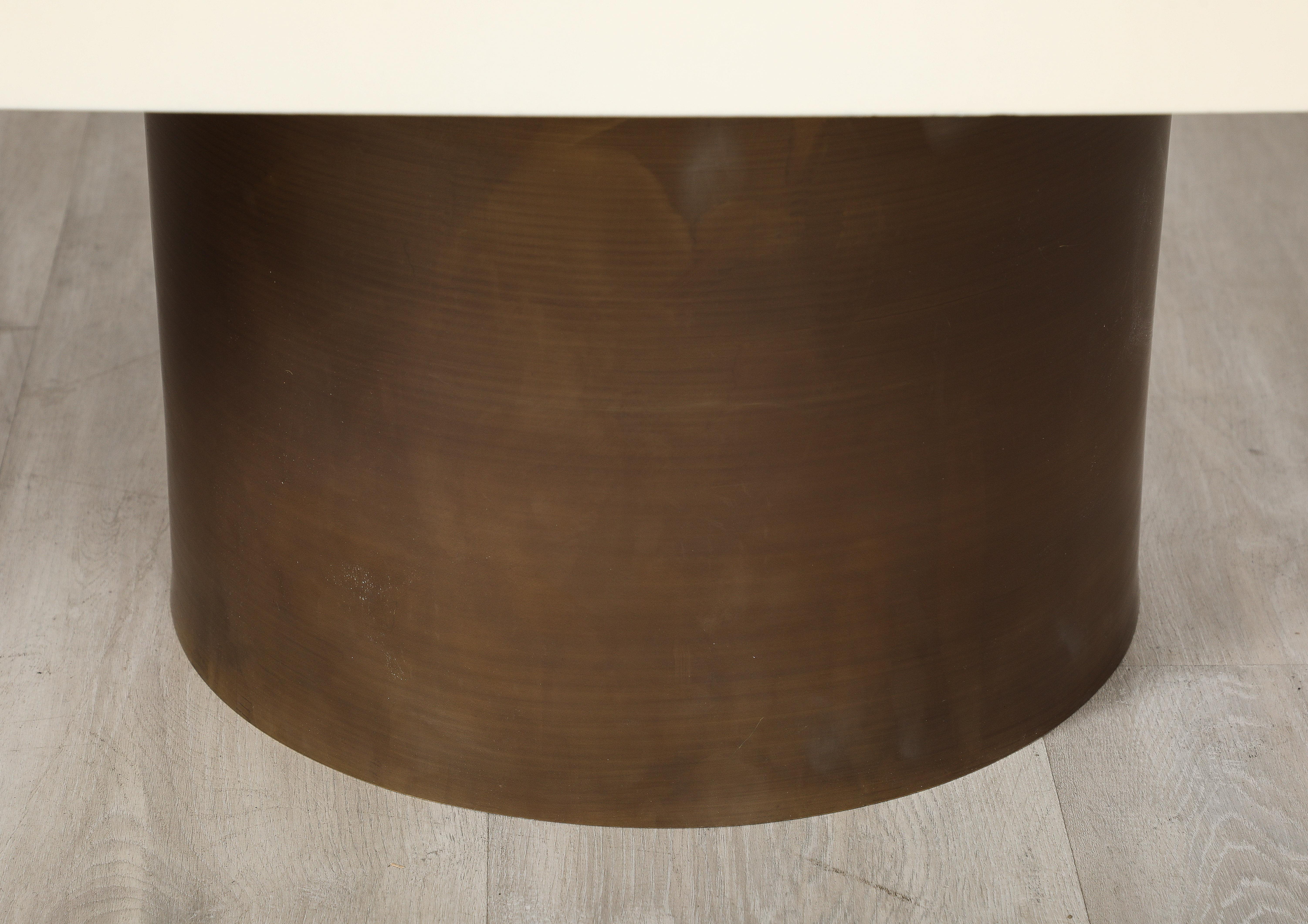 Pair of Italian Modernist Lacquered End / Side Tables, Italy, circa 1970  4
