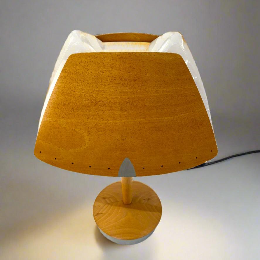 XX secolo Coppia di lampade da tavolo moderniste italiane in vendita