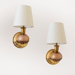 Paire d'Appliques Italiennes en Verre de Murano