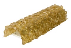 Paar italienische Wandleuchten aus Muranoglas