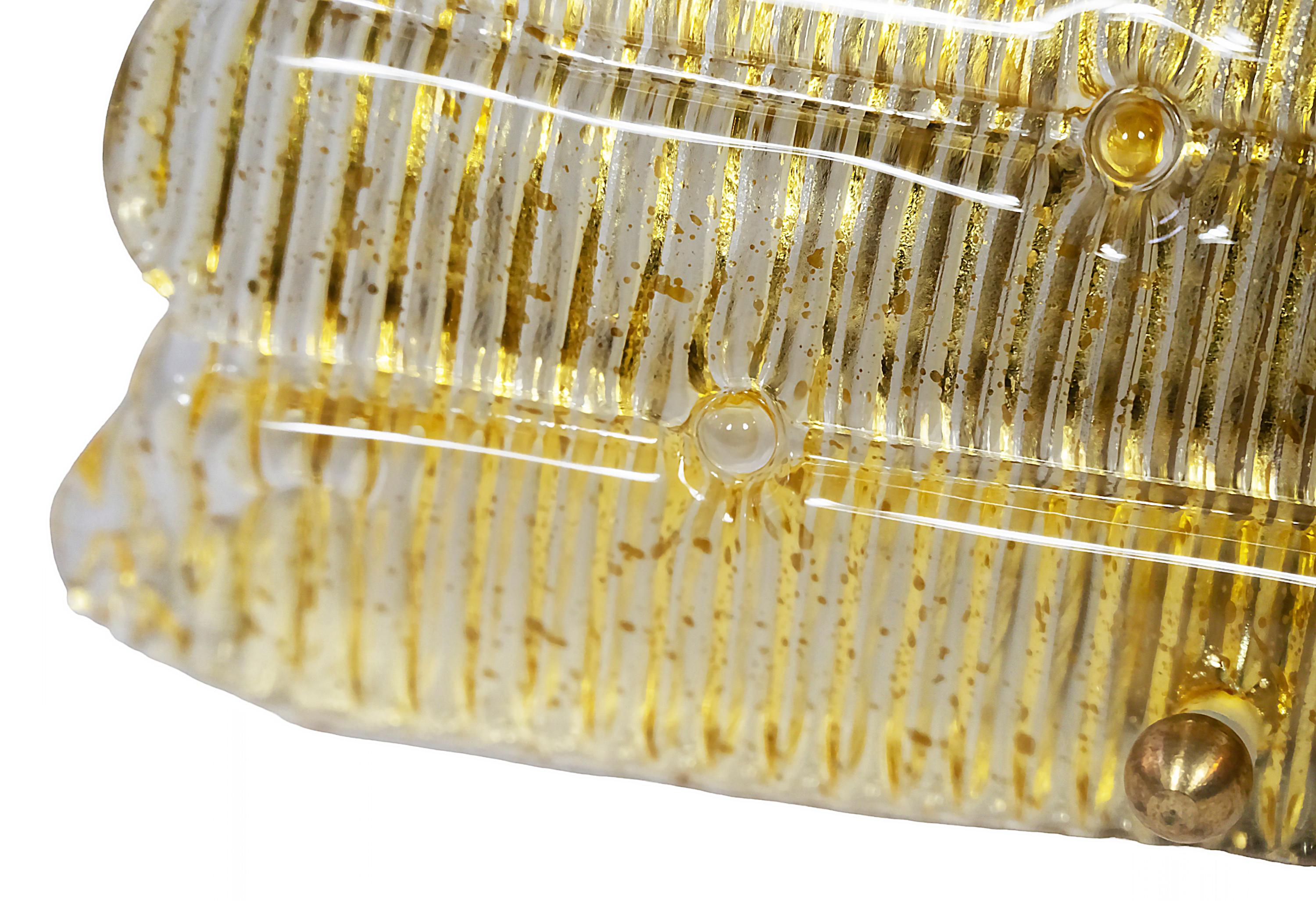 Pareja de apliques italianos de cristal de Murano en Bueno estado para la venta en Vilnius, LT