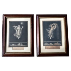 Pair of Italian Neoclassical Allegorical Engravings