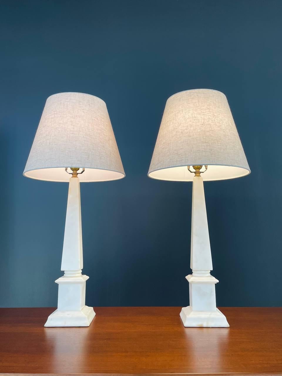 Condition: New Rewiring, New Shades

Materials: Marble Stone, New Shades