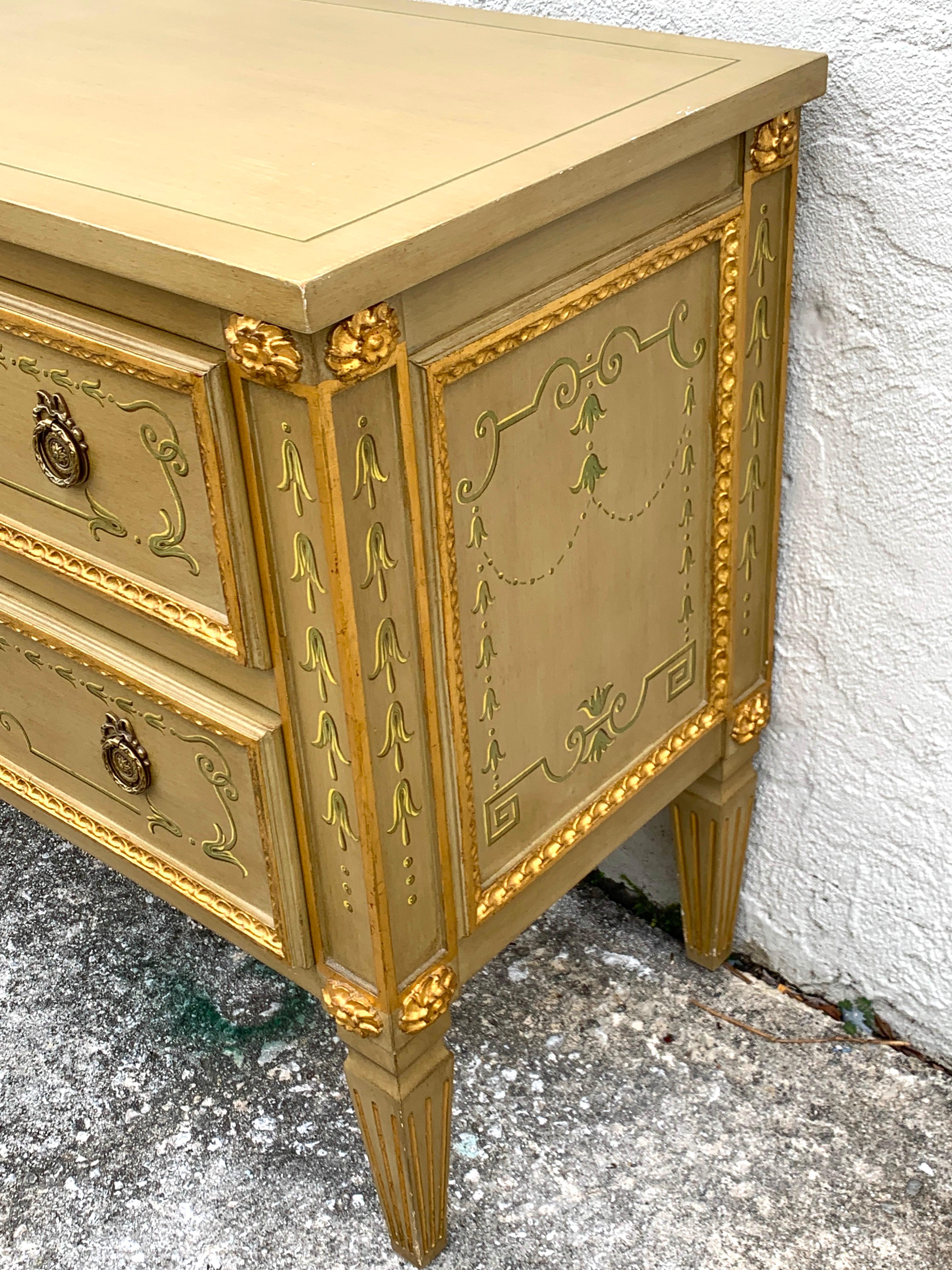 Pair of Painted Commodes, by Julia Gray 3