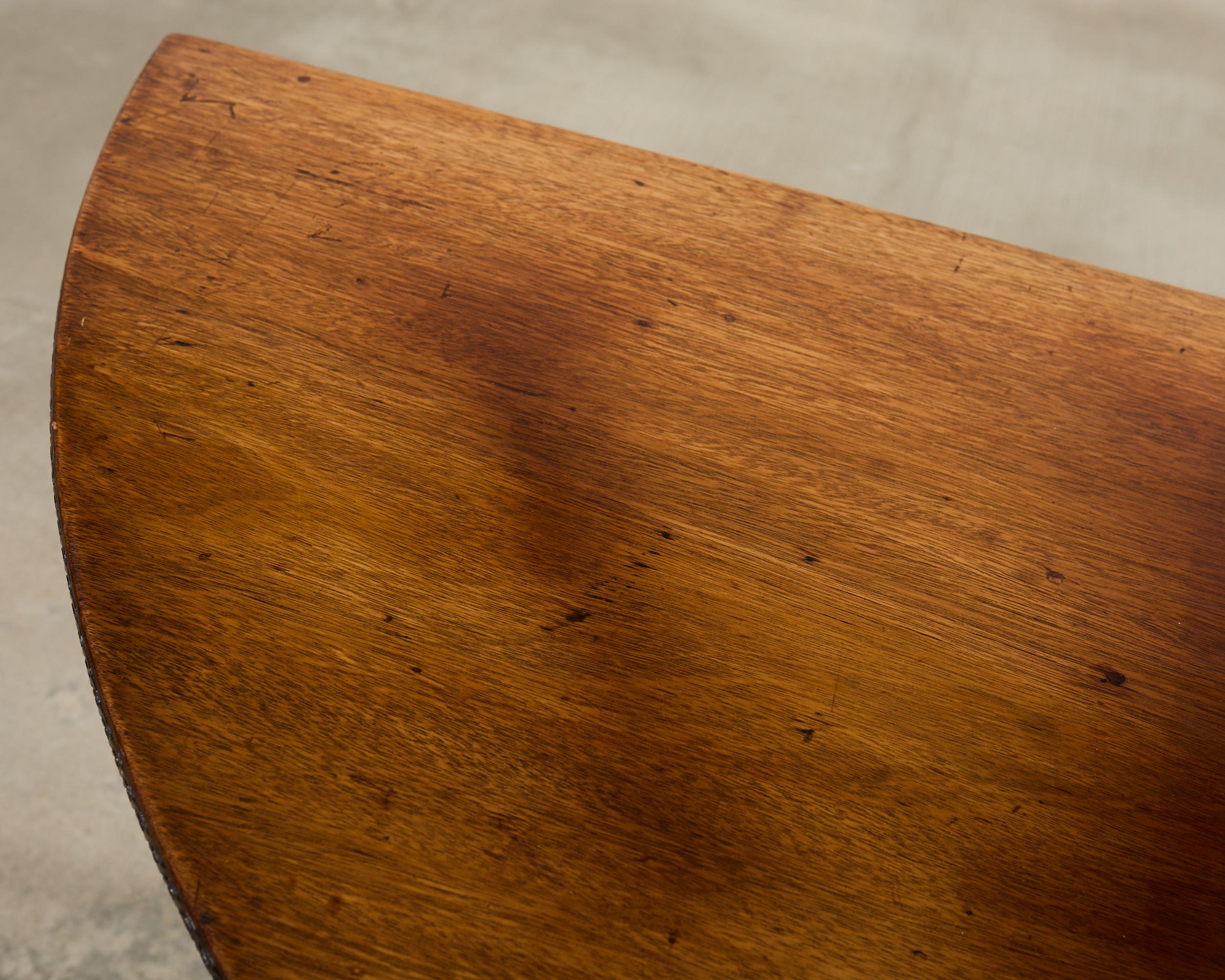 Pair of Italian Neoclassical Walnut Apollo Sunburst Demilunes For Sale 12