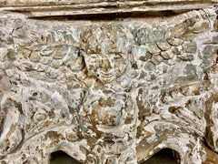 Pair of Italian Painted 1930s Side Tables with Mirrored Tops