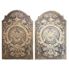 Pair of Italian Painted Neoclassical Panels