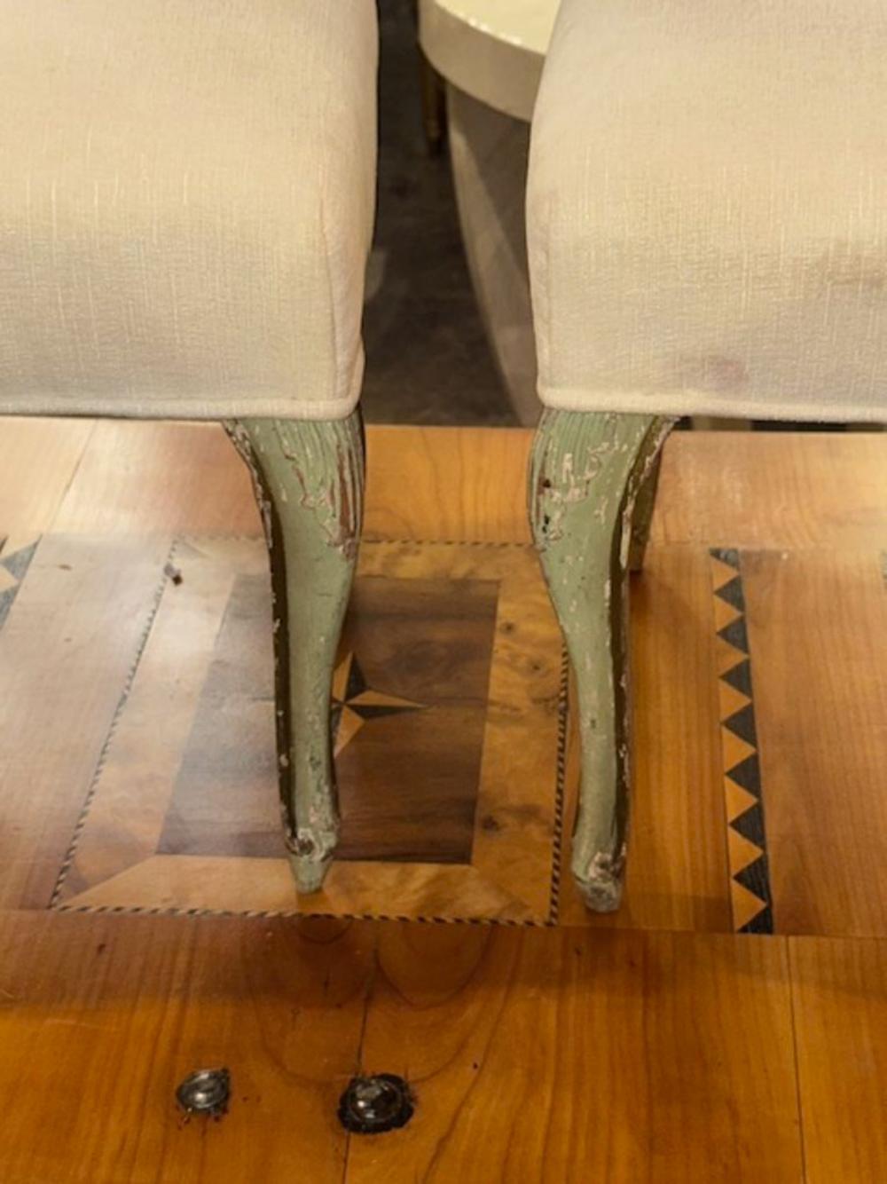 Coppia di sgabelli italiani Greene & Greene In condizioni buone in vendita a Dallas, TX