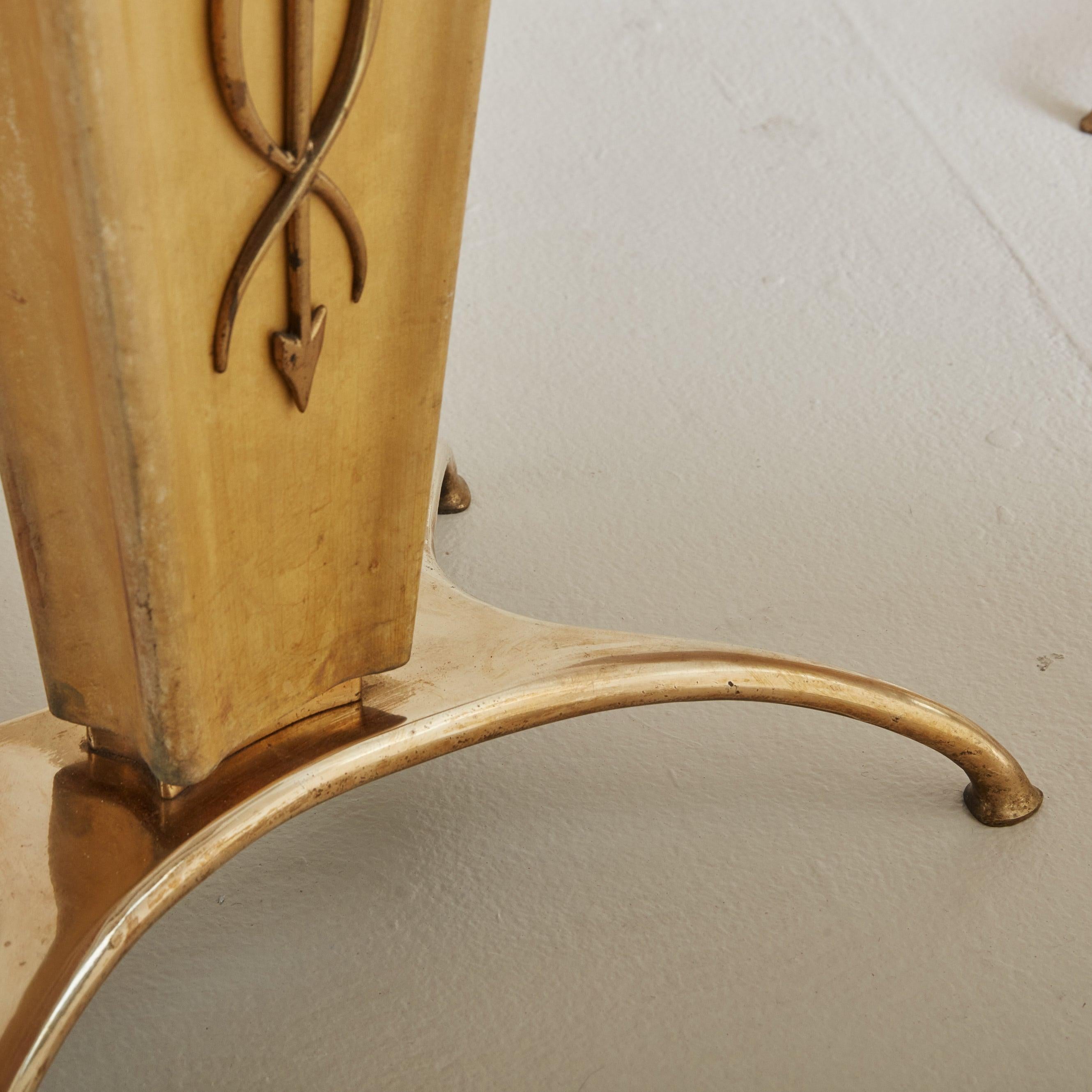 Mirror Pair of Italian Parchment Nightstands Attributed to Paolo Buffa, 1950s