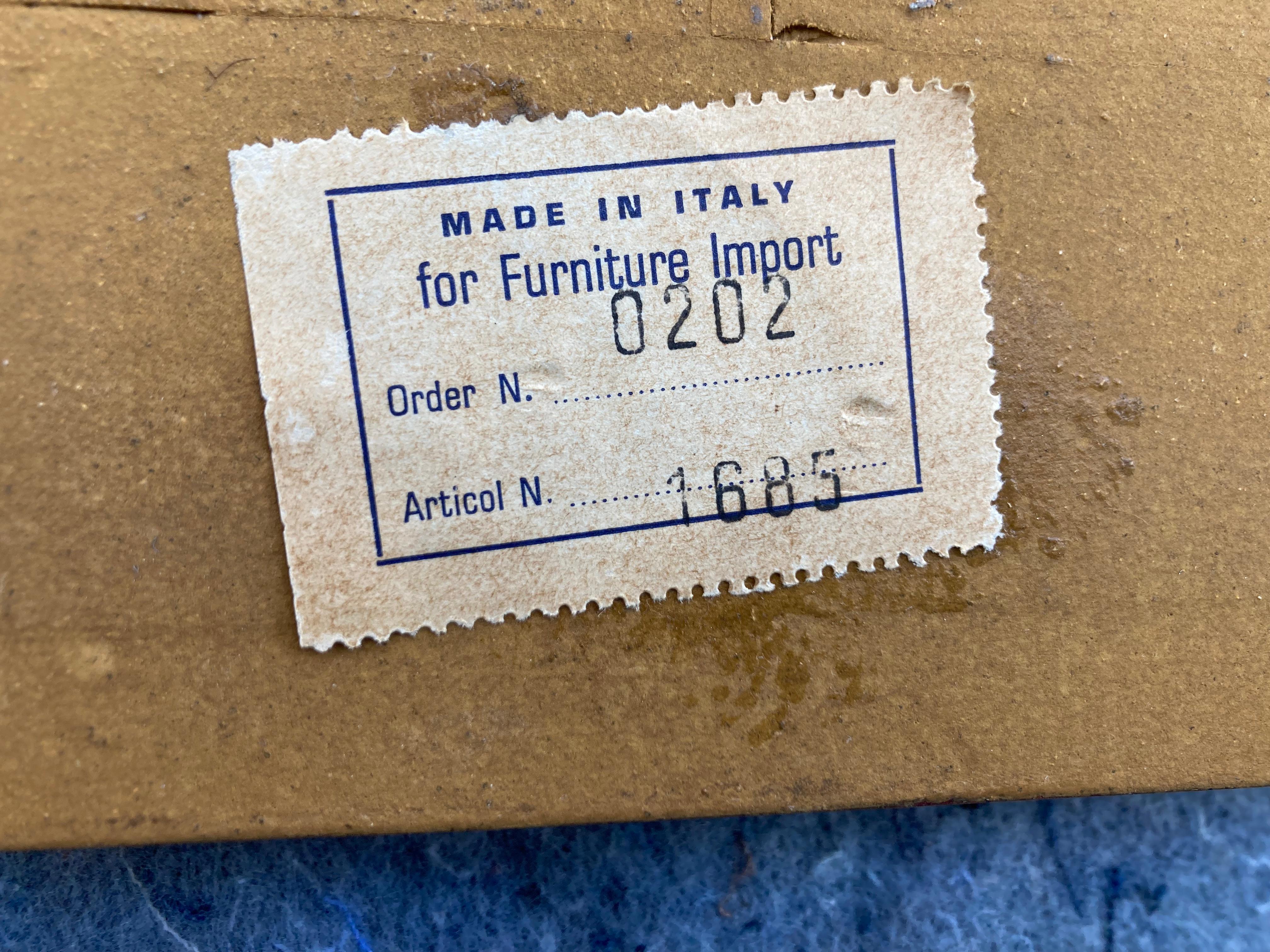 Paire de piédestaux italiens, colonnes, support, or, beige, années 1950 en vente 5