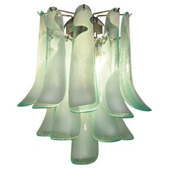 Pair of Italian Petal Murano Sconces