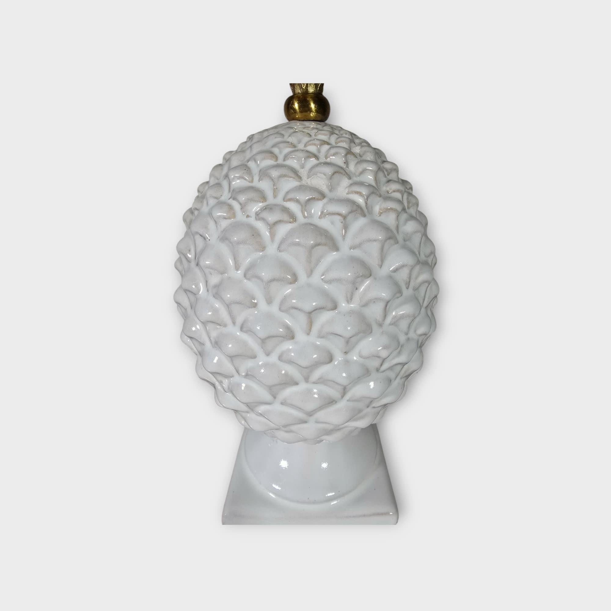 Milieu du XXe siècle Paire de lampes ananas italiennes - années 1970 en vente