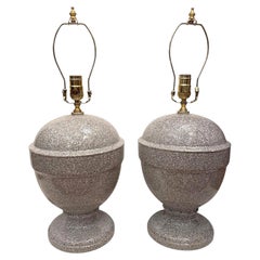 Pair of Italian Porcelain Lamps