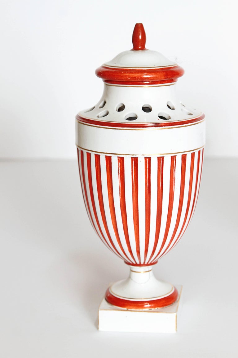 Pair of Italian Potpourri Urns at 1stDibs