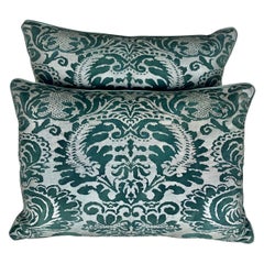 Pair of Italian Printed Fortuny Pullows