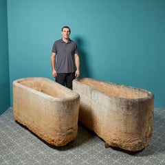 Pair of Italian Renaissance Baths Owned by Pope Julius ii