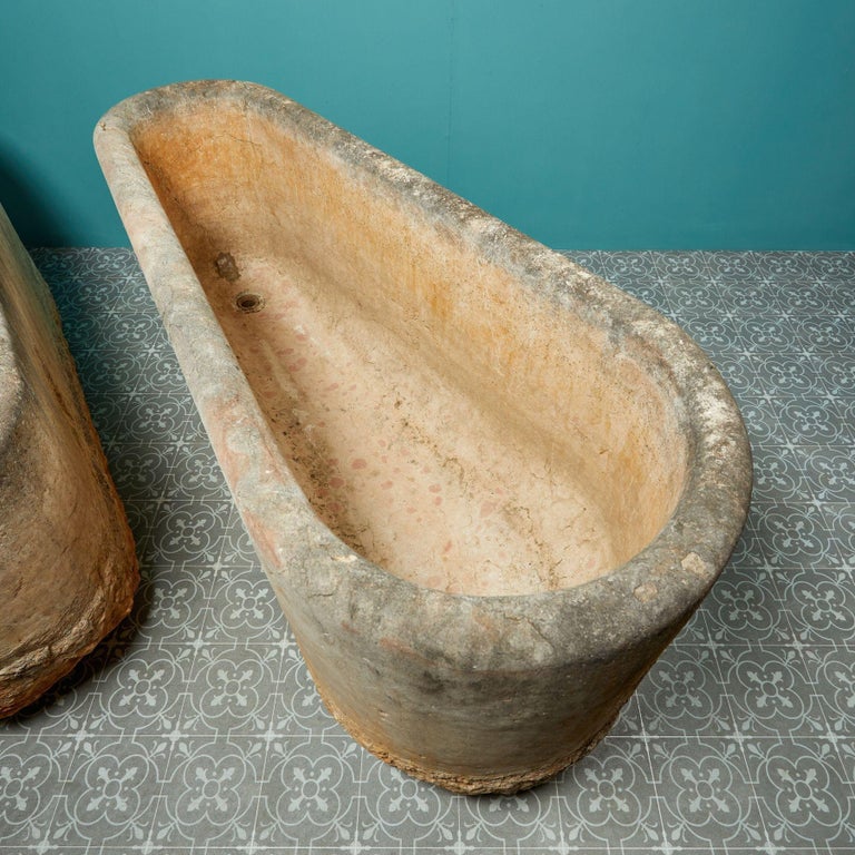 Pair of Italian Renaissance Baths Owned by Pope Julius ii For Sale at ...