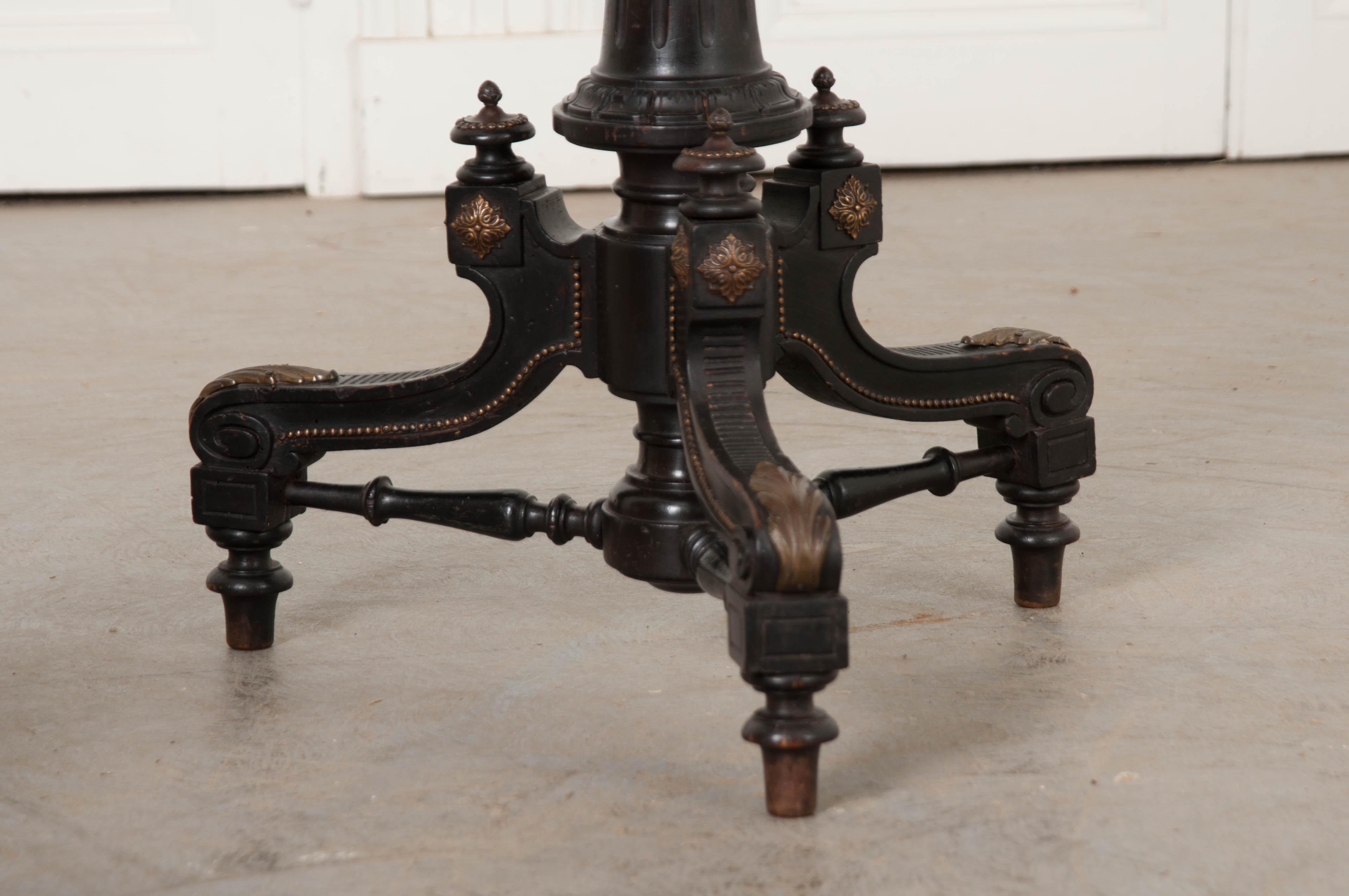 Pair of Italian Renaissance Revival Side Tables For Sale 10