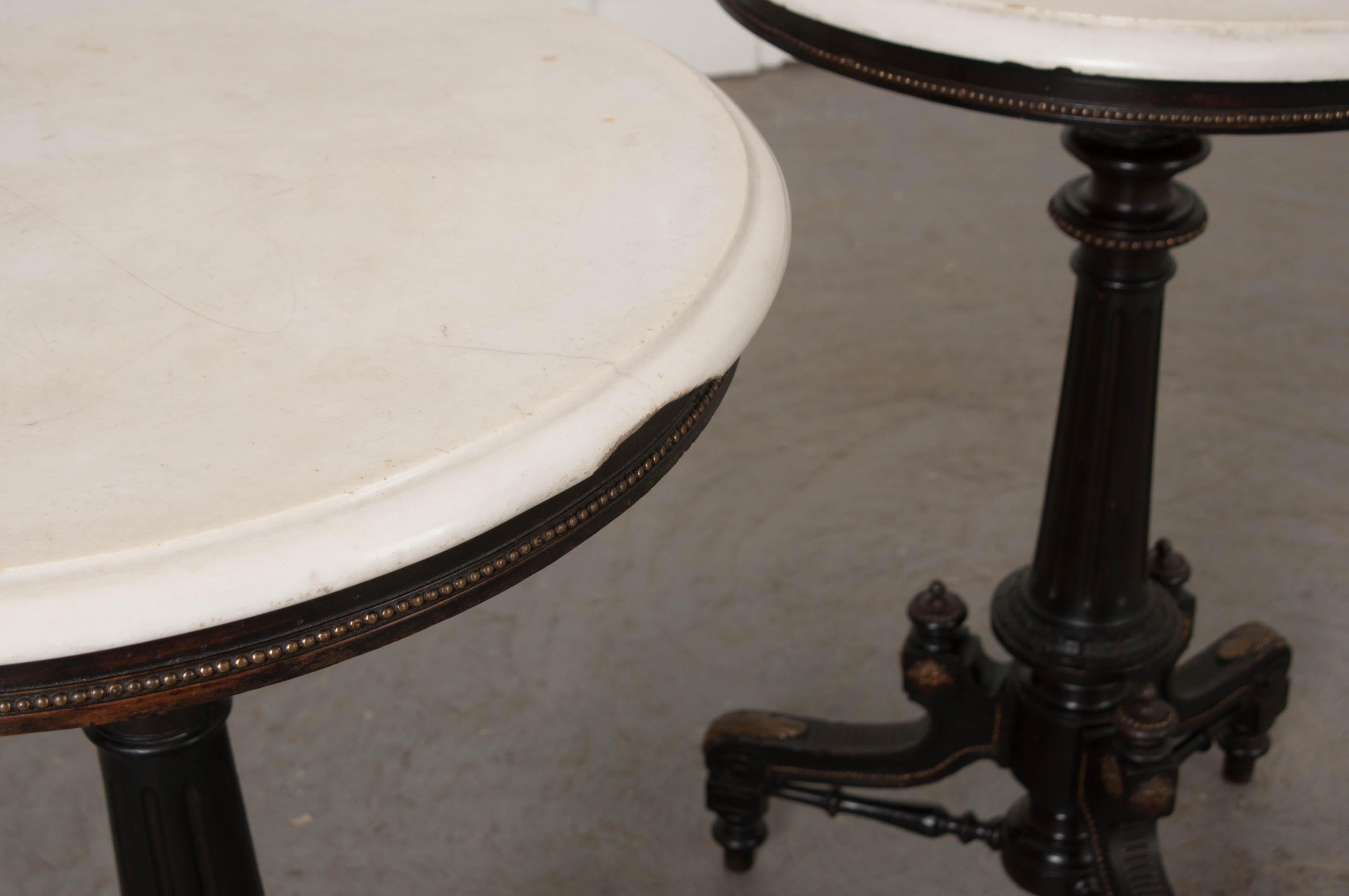 Pair of Italian Renaissance Revival Side Tables For Sale 2