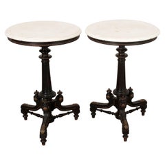 Used Pair of Italian Renaissance Revival Side Tables