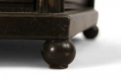 Pair of Italian Renaissance Style Metal Filigree Pentagonal Umbrella Stands