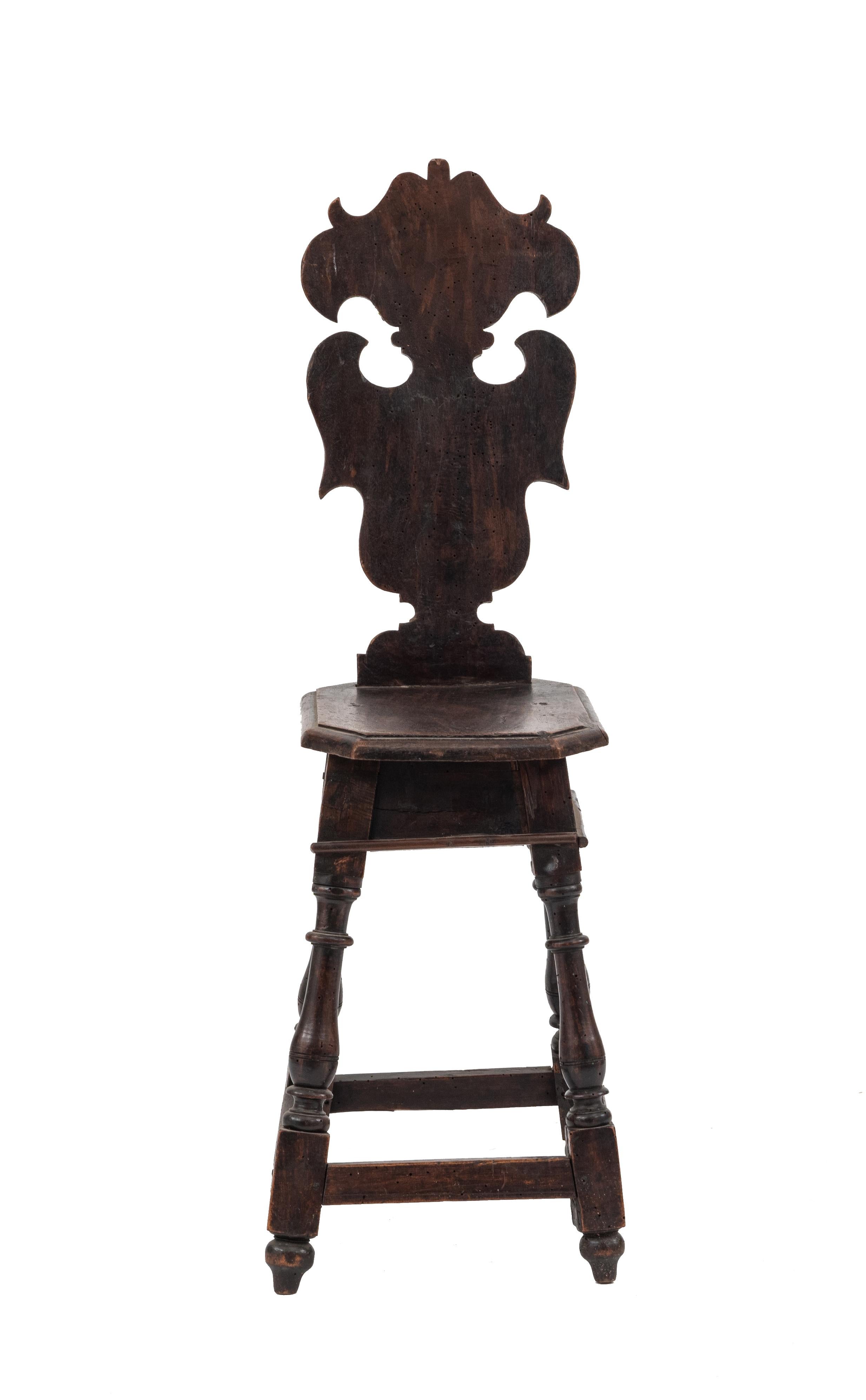 Paire de chaises d'appoint Sgabelli de la Renaissance italienne Bon état - En vente à New York, NY