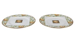 Pair of Italian Richard Ginori Porcelain Plates