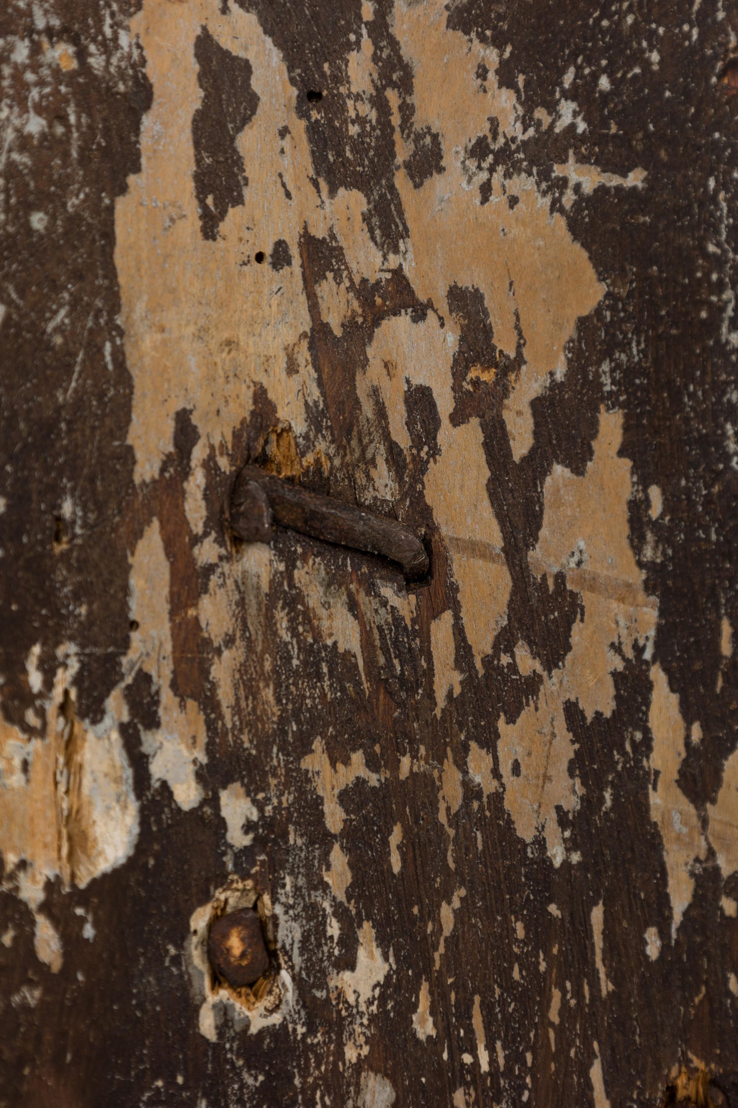 Pareja de Pedestales de Pilastra de Pared de Madera Foliada Pintada de Dorado Rococó Italiano en venta 7