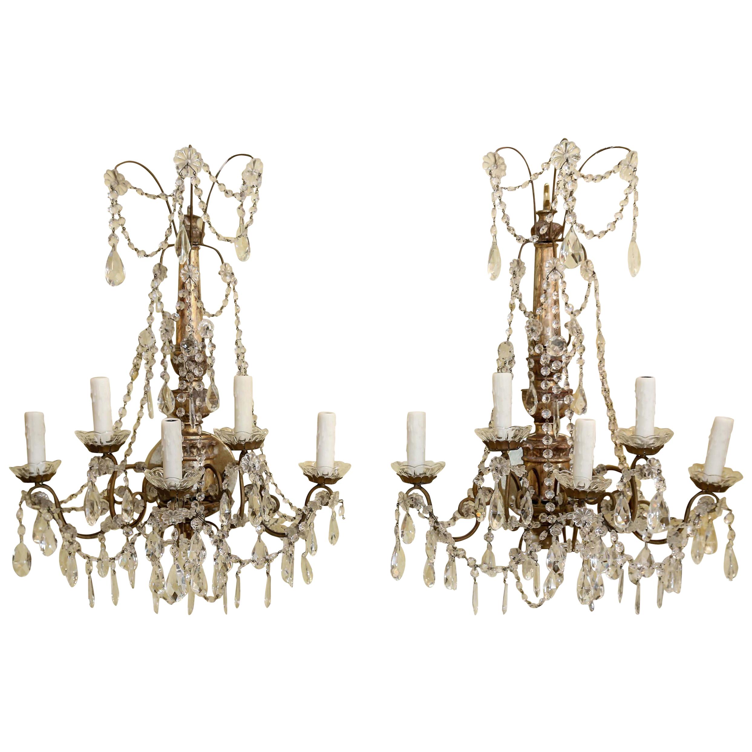 Pair of Italian Sconces