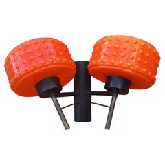 Pair of Italian Sculptured Wall Lights