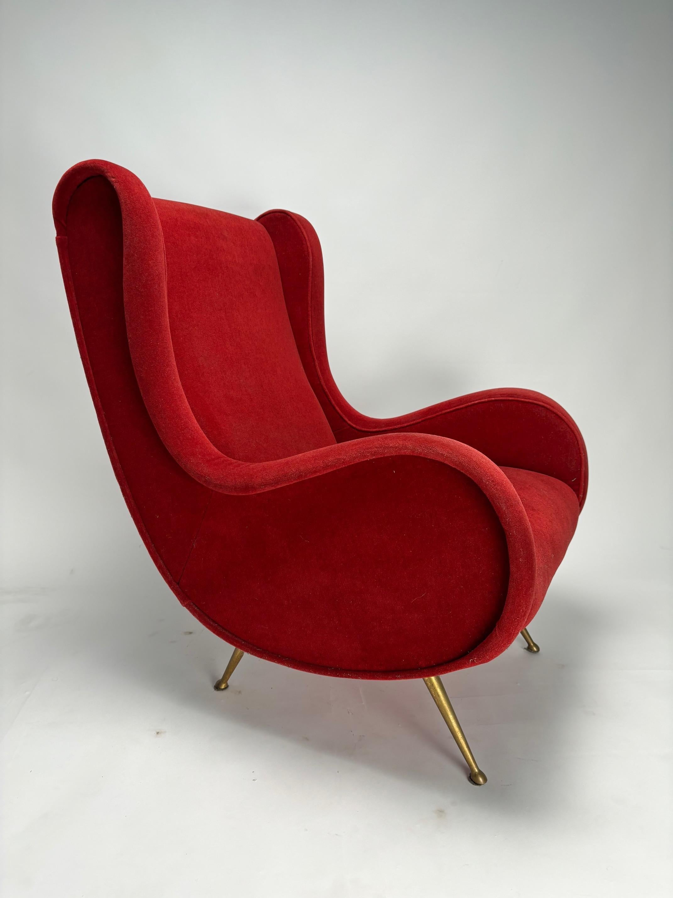 Extraordinaria pareja de sillones italianos 