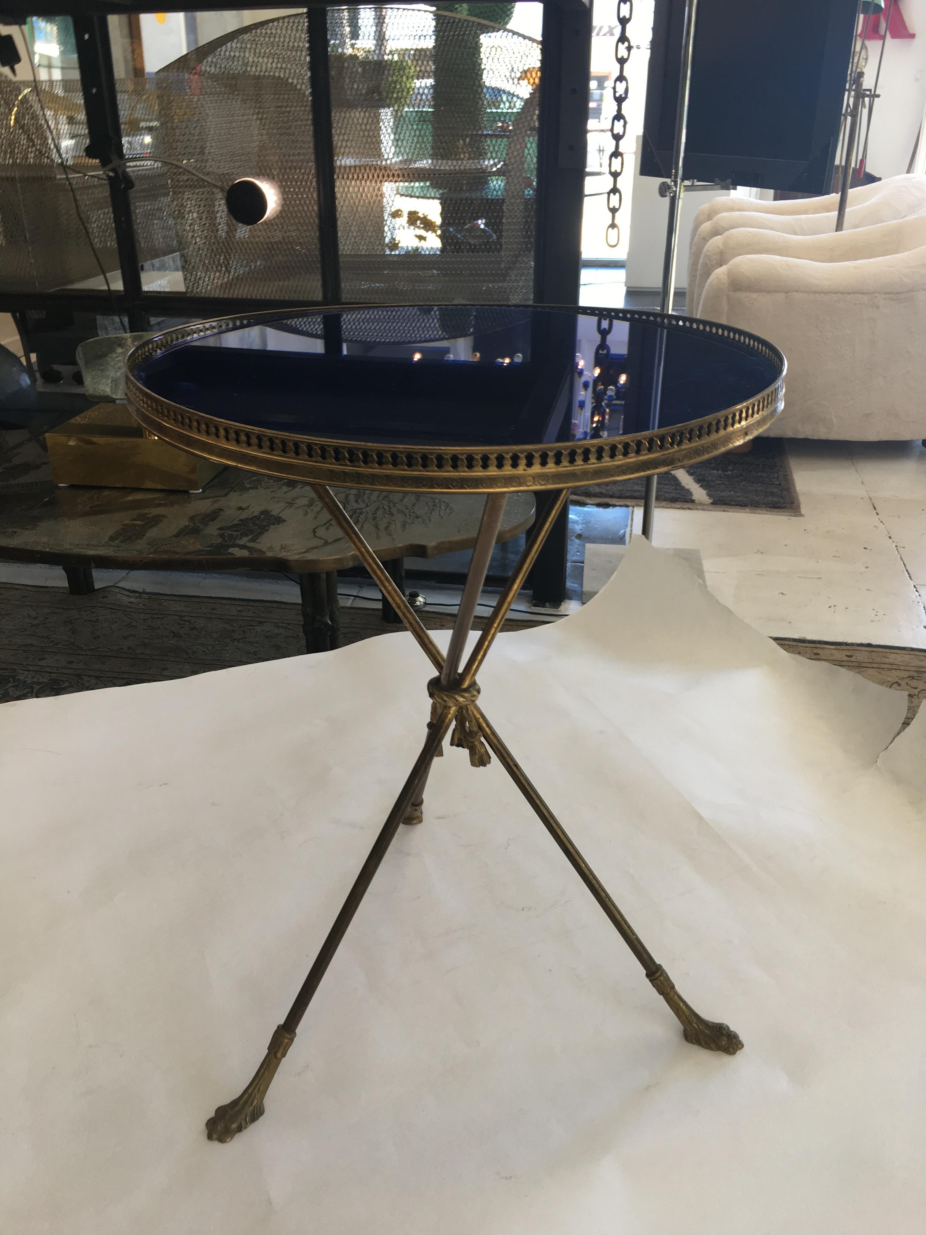 20th Century Pair of Italian Side Tables 1950th