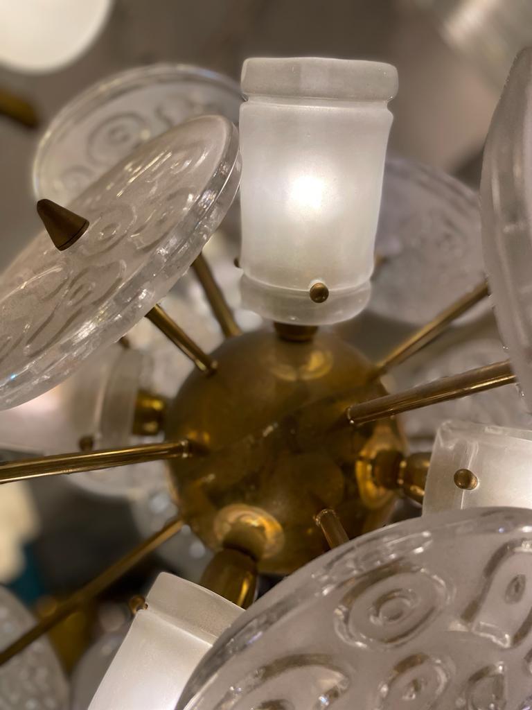 Hervorragendes Paar italienischer Tischlampen aus Murano-Glas, Italien 1960er Jahre (Moderne der Mitte des Jahrhunderts) im Angebot
