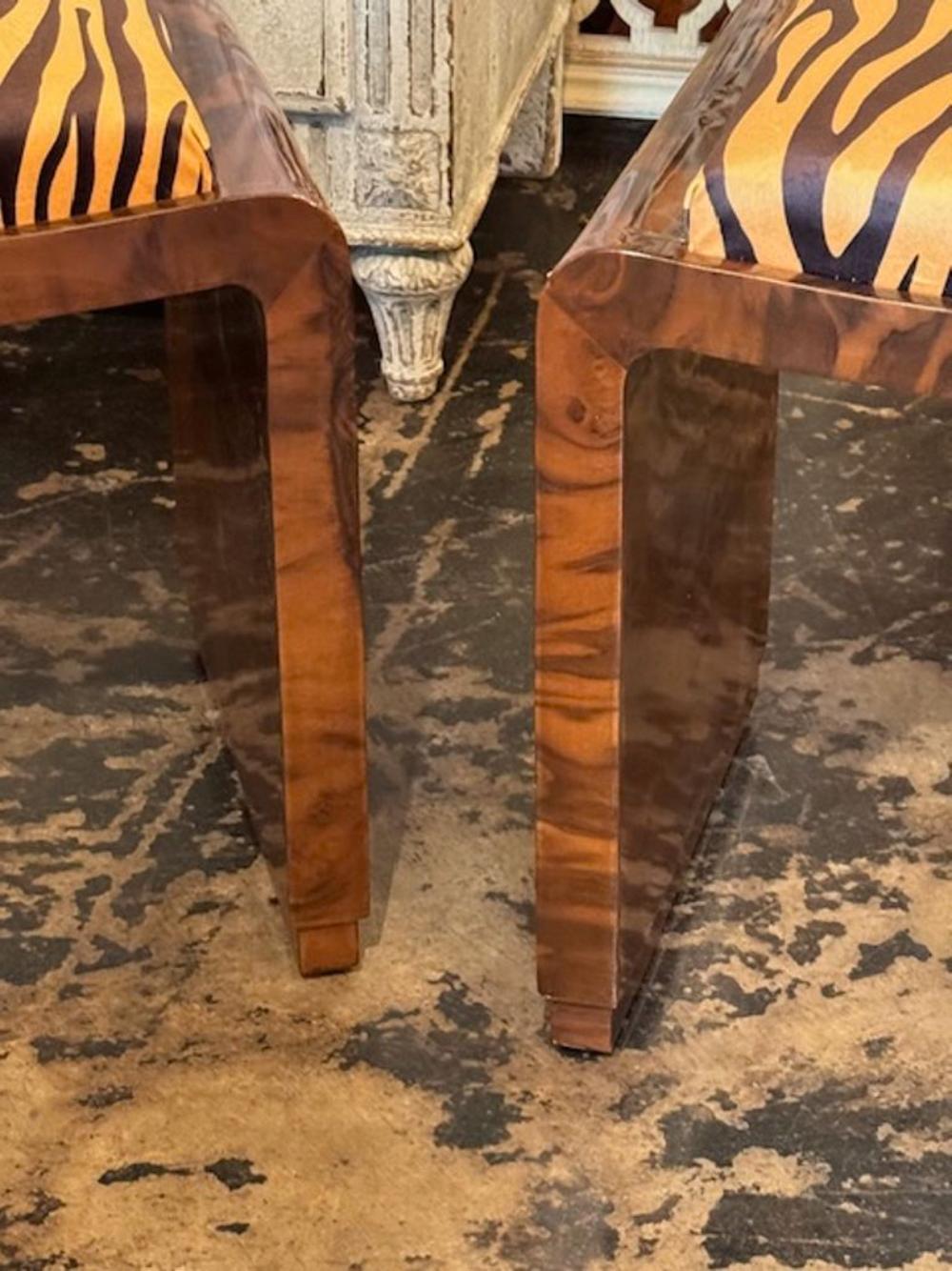 Pair of Italian Stools In Good Condition In Dallas, TX