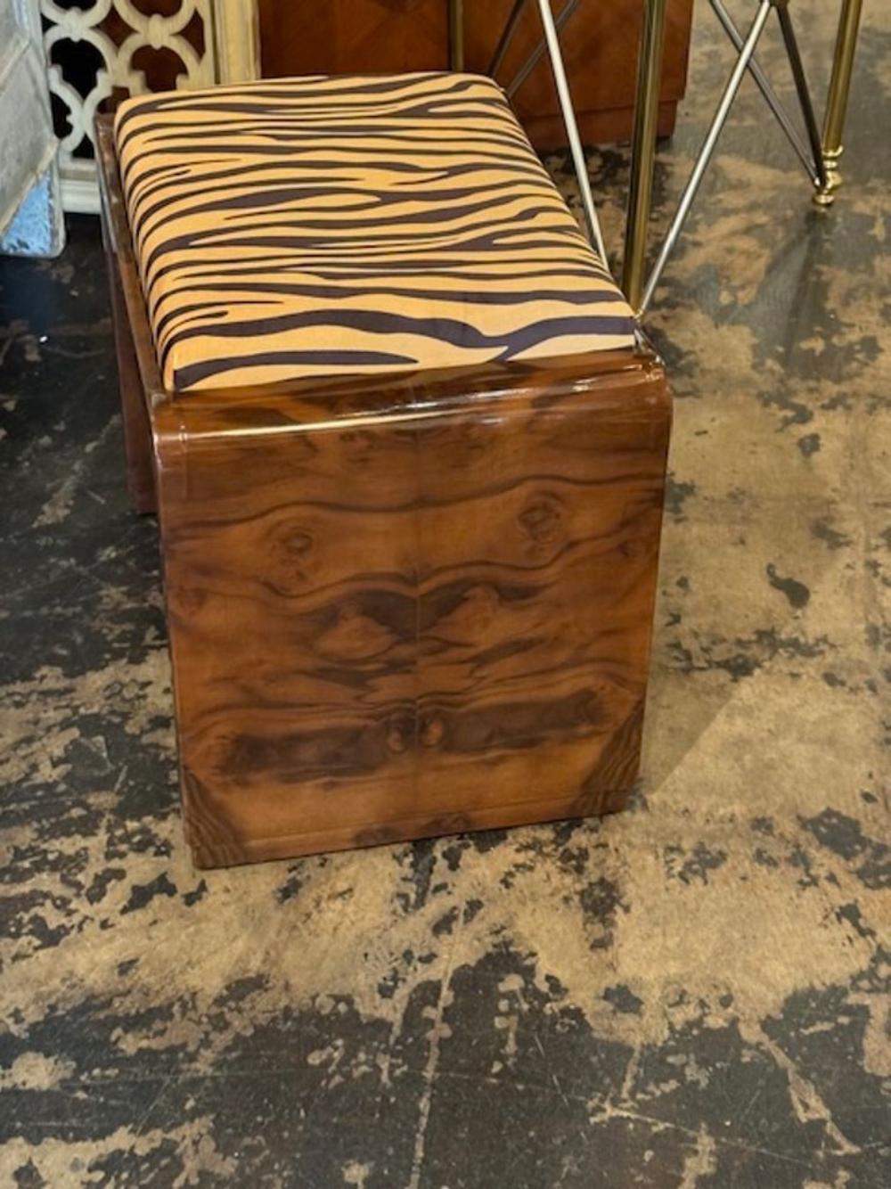 Contemporary Pair of Italian Stools