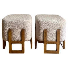Paar italienische Hocker