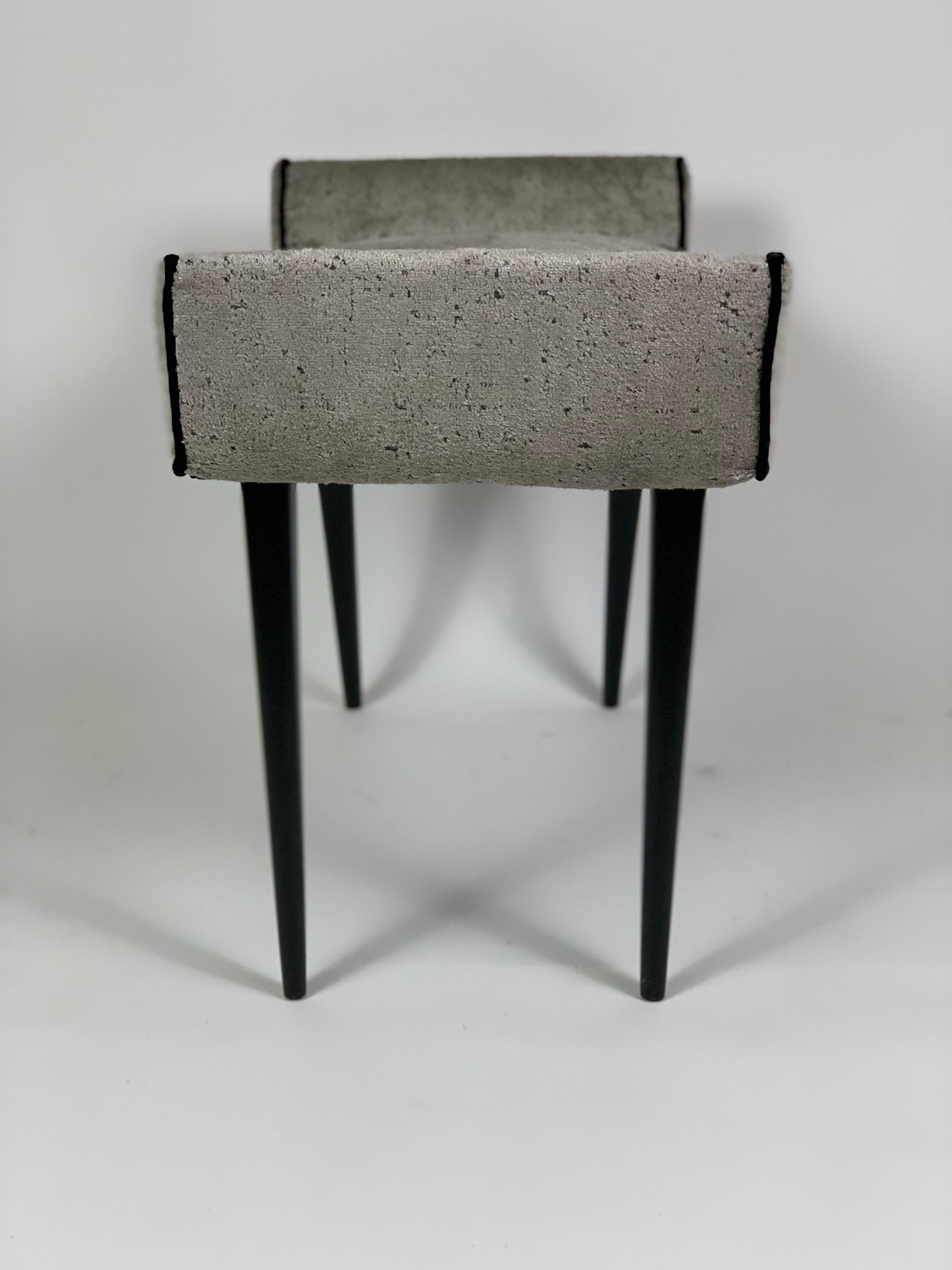 Pair of Italian Stools from 1950th Manufacturyied by I.S.A. Bergamo 8