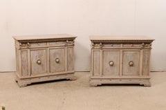 Pair of Italian-Style Early 20th Century Cabinets by Henry Fuldner and Sons