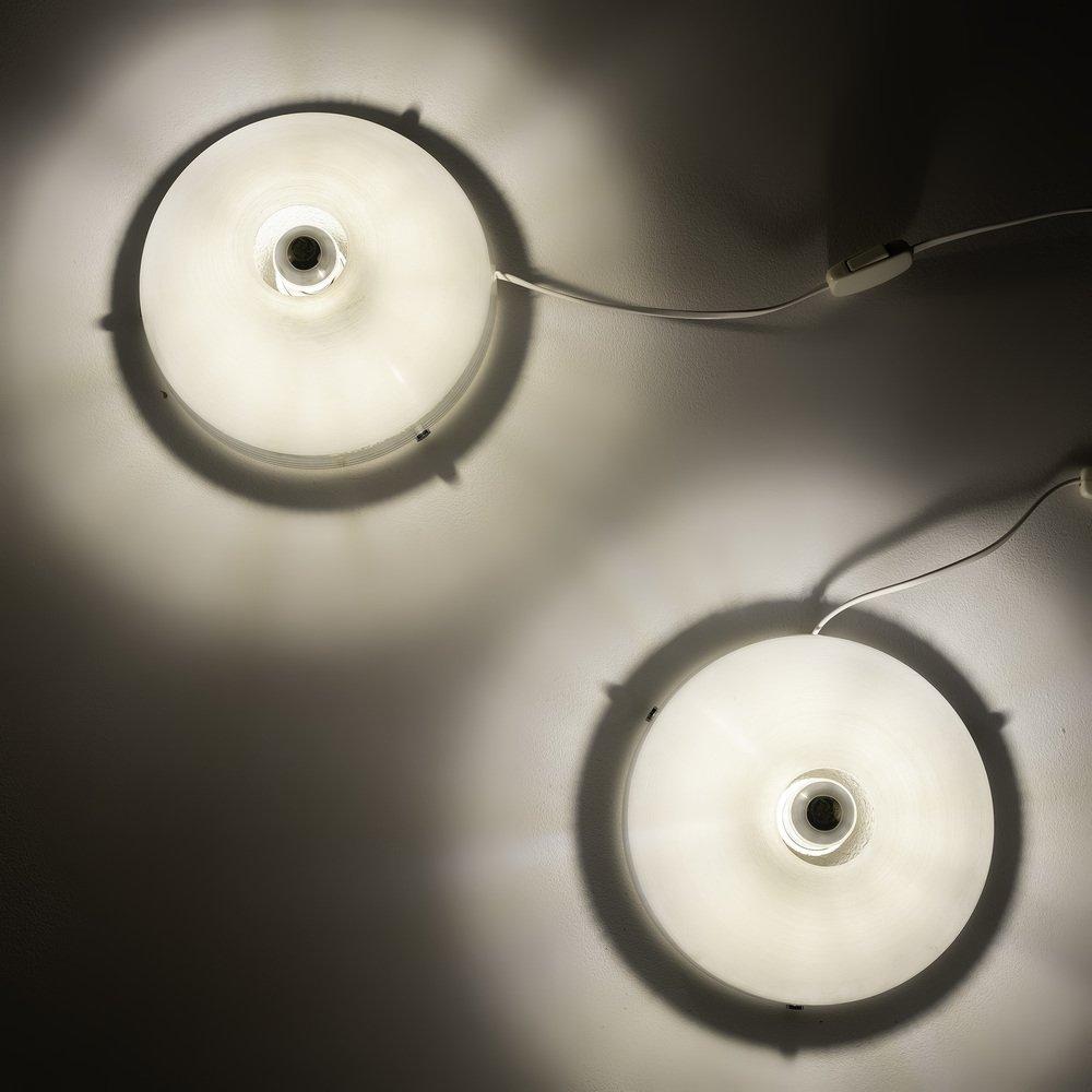 Paar italienische Tischlampen von Yoshiko Hasebe für Harvey Guzzini, 1960er Jahre im Zustand „Gut“ im Angebot in BARCELONA, ES