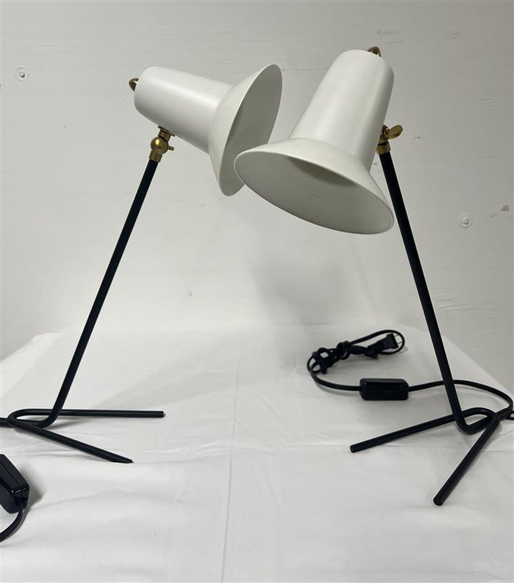 Late 20th Century Pair of Italian Table Lamps Large For Sale