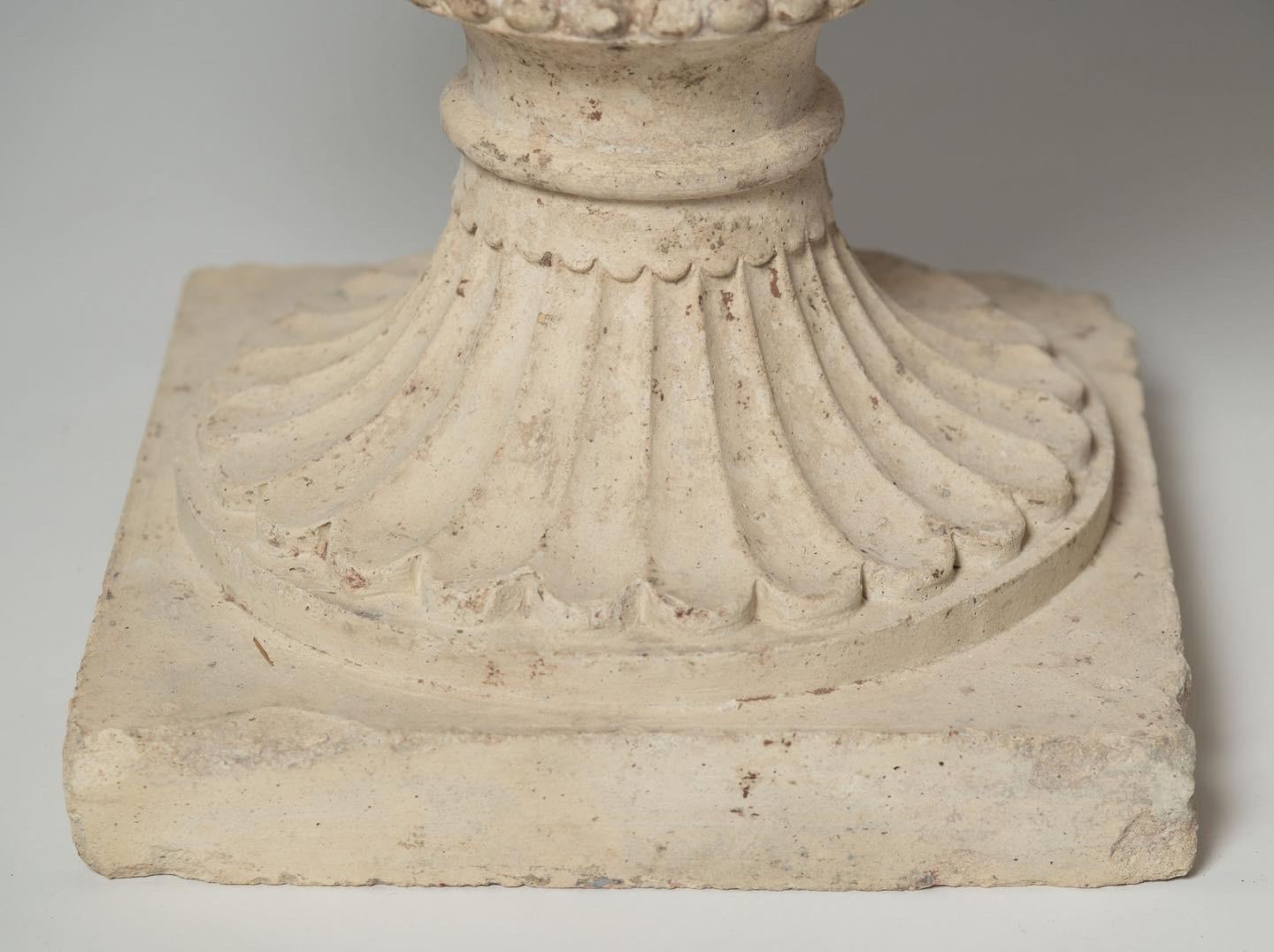Terracotta Pair of Italian terracotta urns, planters, home or garden 