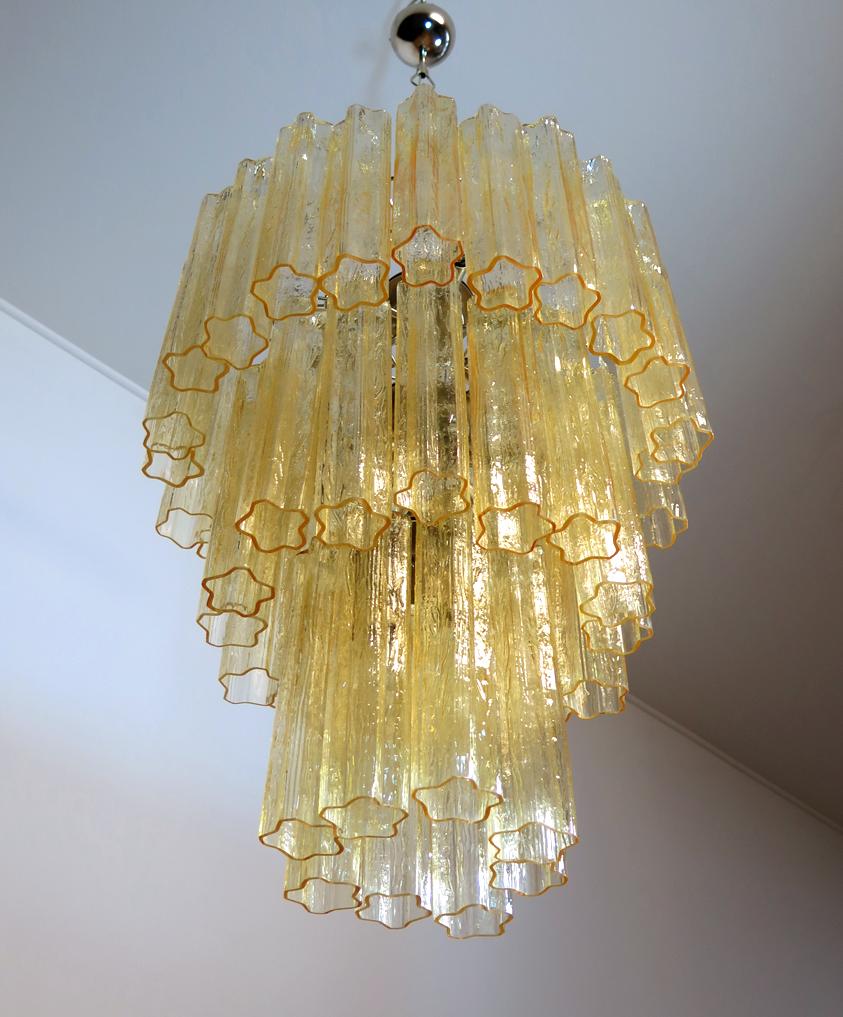 Pair of Italian Tronchi Chandelier Toni Zuccheri Style, Murano 6