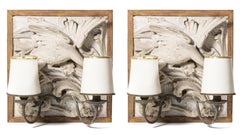 PAIR OF ITALIAN TWO-LUME APPLIQUES 18th Century