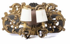 COPPIA DI APPARECCHI ITALIANI A DUE LAMIERE XVIII secolo